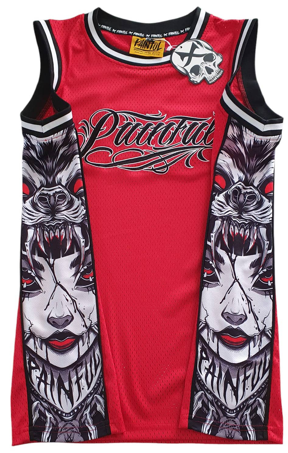 Painful Clothing - Wholesale Tank Top - Men's - Basketball Tank Top Wolfbeater4