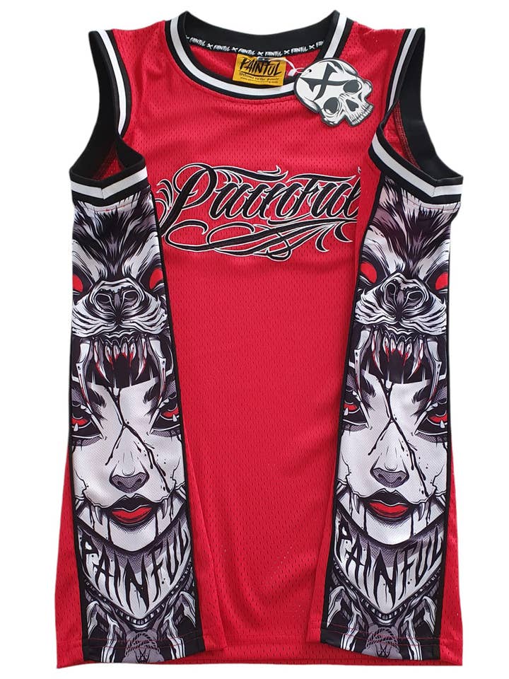 Painful Clothing - Wholesale Tank Top - Men's - Basketball Tank Top Wolfbeater4