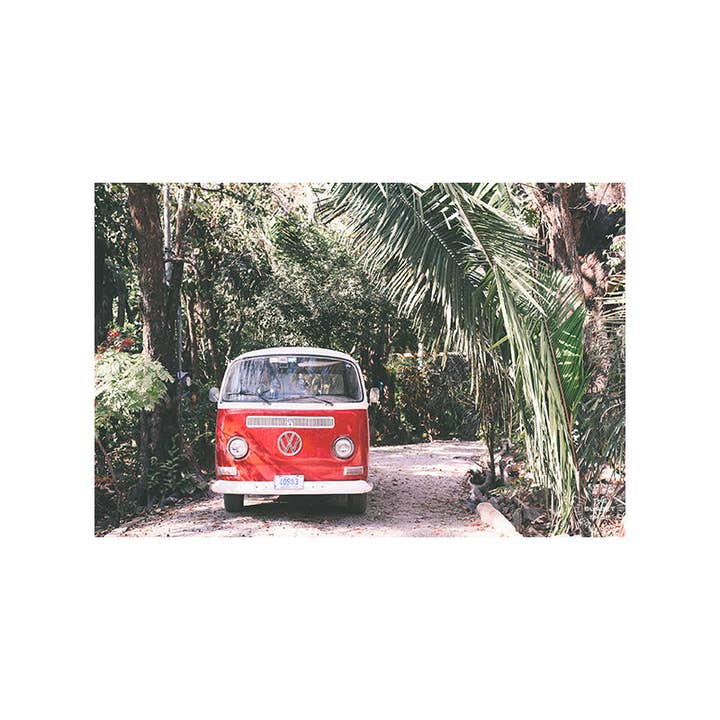 The Sunset Shop – wholesale Art print – Jingle Bus