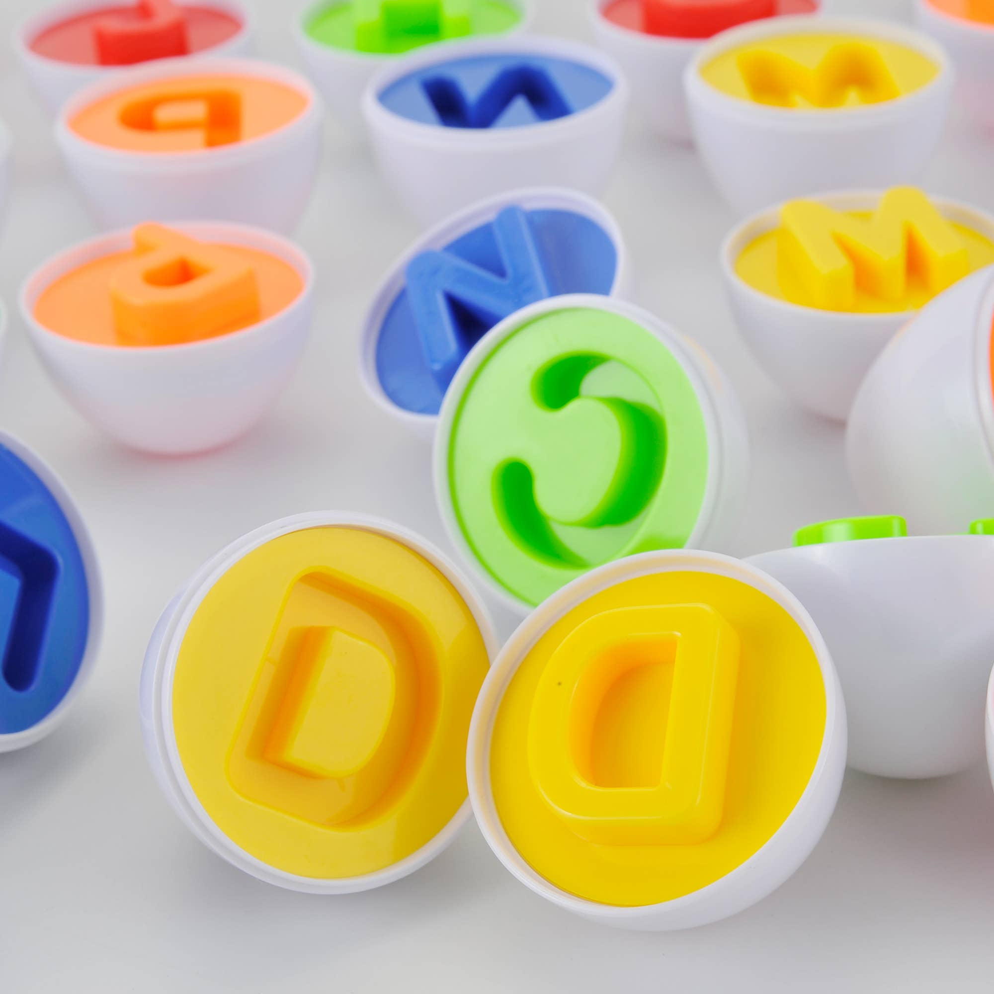 AZ Trading & Import (Toys, RC Toys & More) - Wholesale Toy Set - Kids - Letters Matching Eggs 26PCS ABC Alphabet Color Sorter Puzzle16