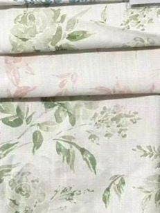 Dover Floral Digital Print Fabric - Linen Look - 115 Inch. in Width, | Home Decor for wholesale by Fabrics Star