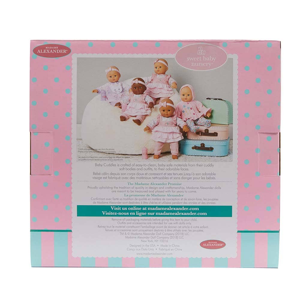 Madame Alexander - Wholesale Doll - Kids - Baby Cuddles Doll with Pink Floral, Dark Skin Tone5