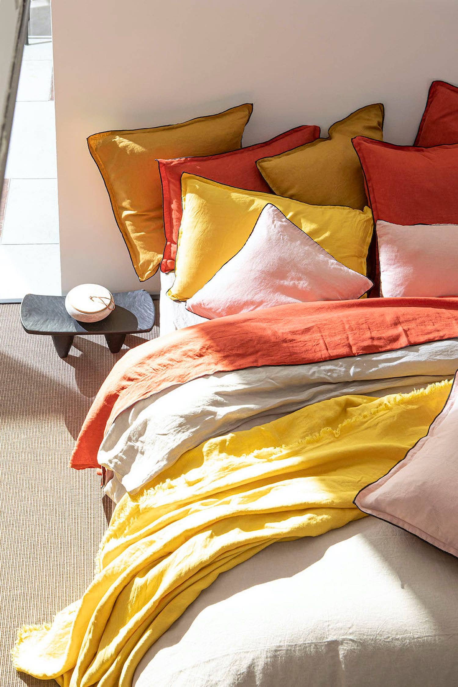 BATON ROUGE - Wholesale Duvet Cover - DUVET COVER 260X240CM 100% WASHED LINEN6