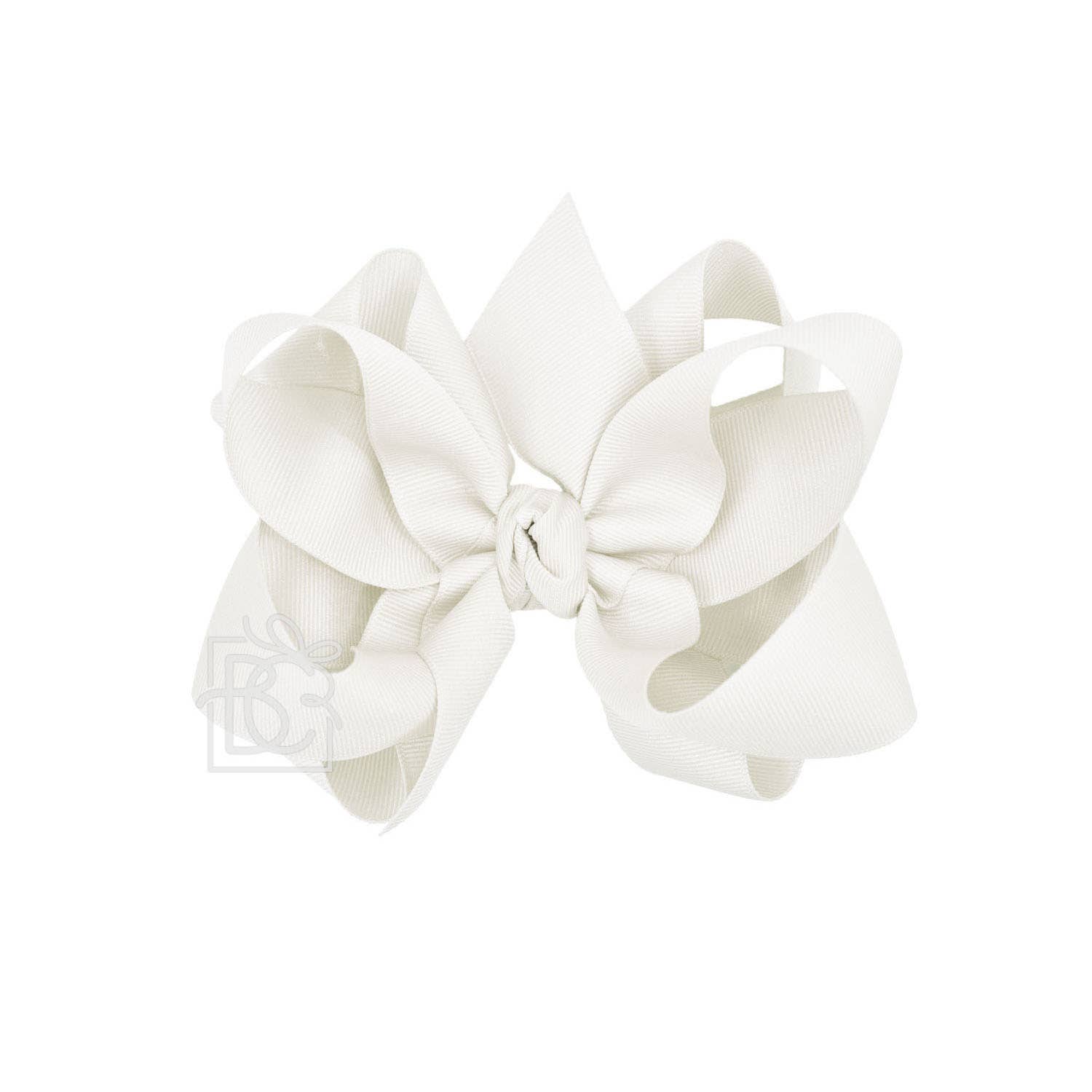 Beyond Creations, LLC - Wholesale Hair bow – Kids - MULTI-LOOP GROSGRAIN BOW ON CLIP120
