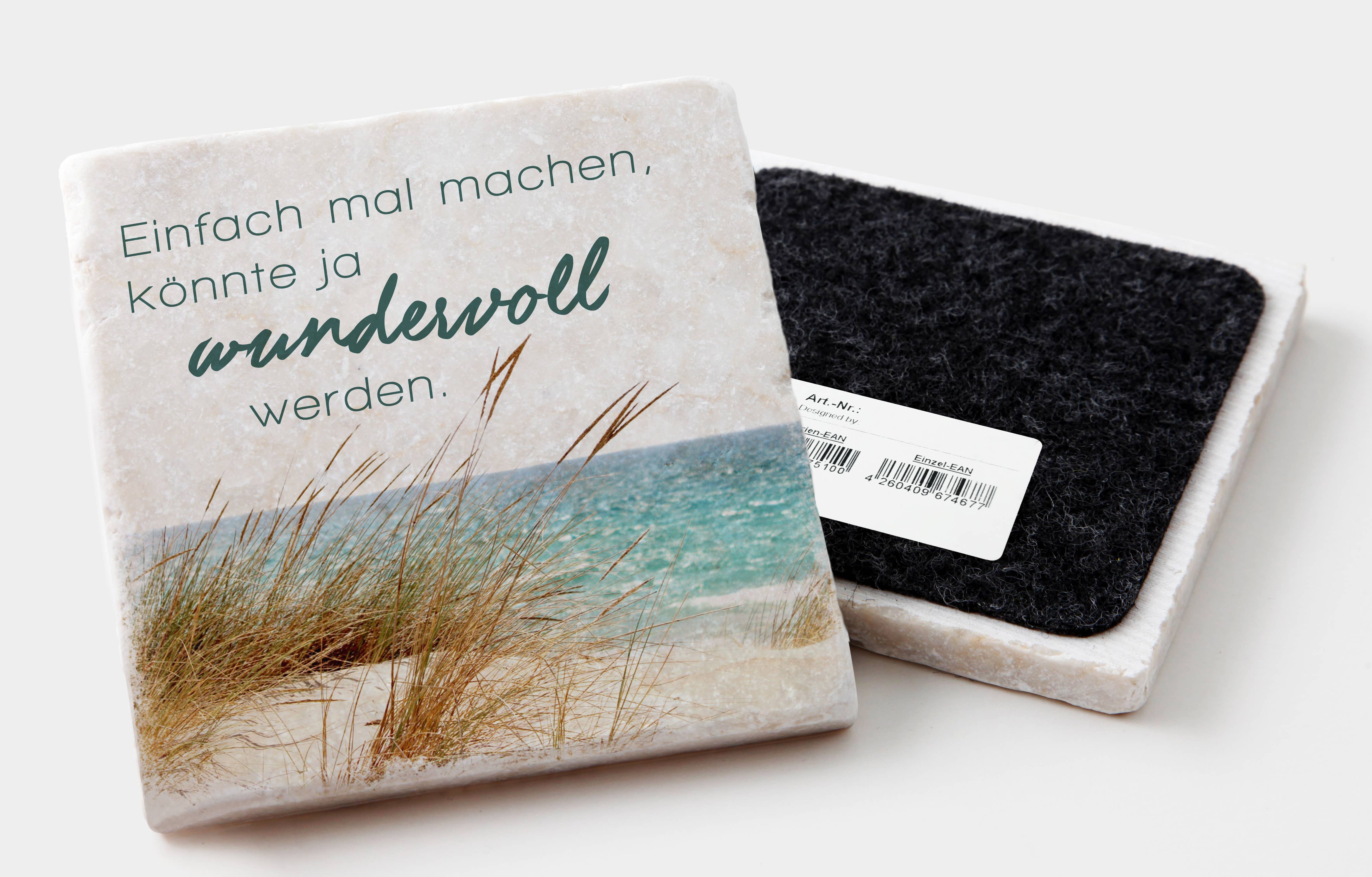 Gespänsterwald - Wholesale Coasters - Marble coaster "Just do it"2