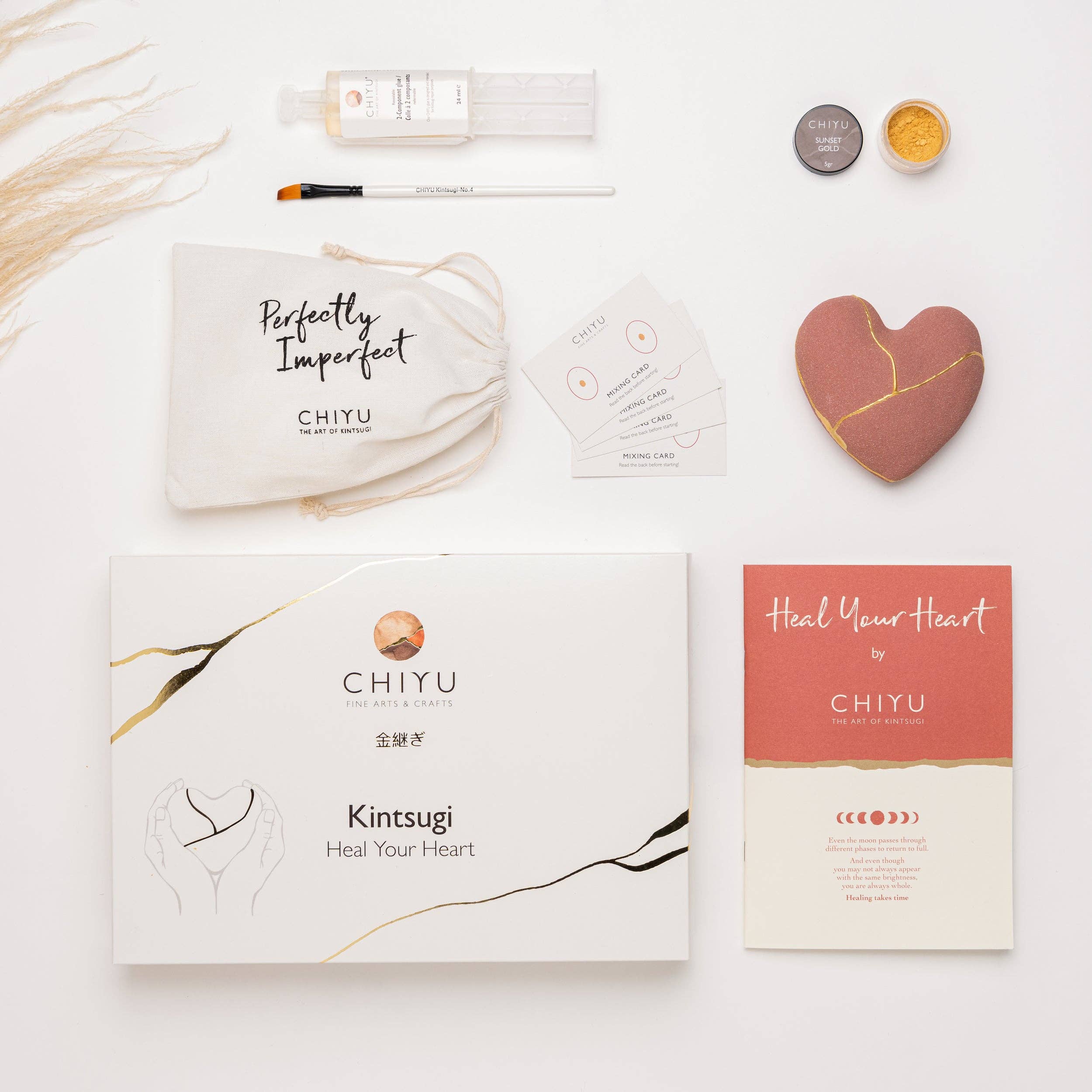 CHIYU Kintsugi – wholesale DIY craft kit – Kintsugi box: Heal Your Heart6