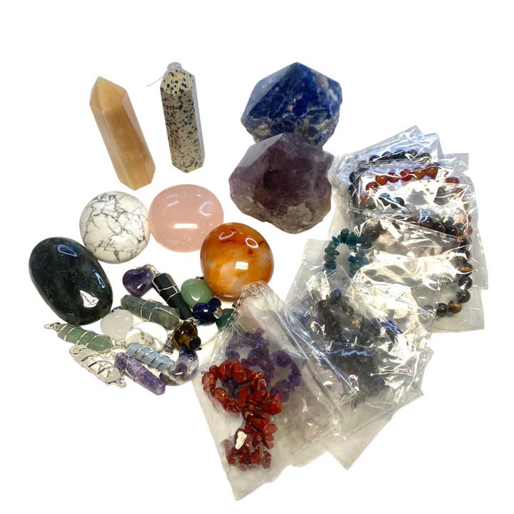 Moon Mountain Gems - Wholesale Spiritual Stone/Crystal - Crystal Wholesale Bundle $250 Edition