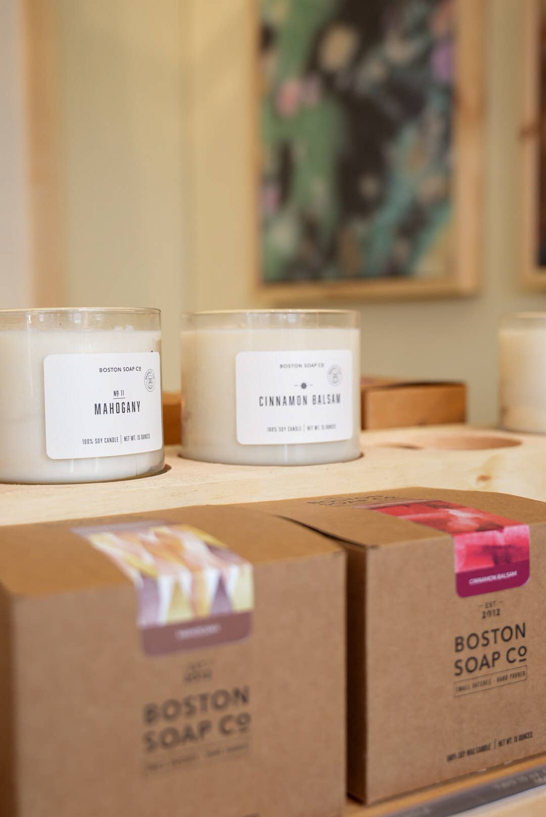 Boston Soap Co. - Wholesale Jar/Filled Candle - 9 oz Soy Wax Candles1