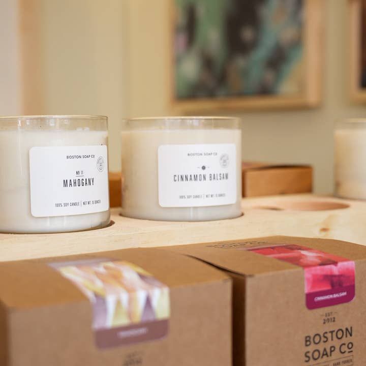 Boston Soap Co. - Wholesale Jar/Filled Candle - 9 oz Soy Wax Candles1