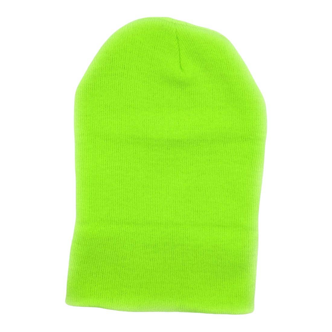 The Park Wholesale - Vente Bonnet – unisexe - Bonnets et bonnets de luge à revers en tricot doux, en vrac, multicolore, uni, blanc, vente en gros60