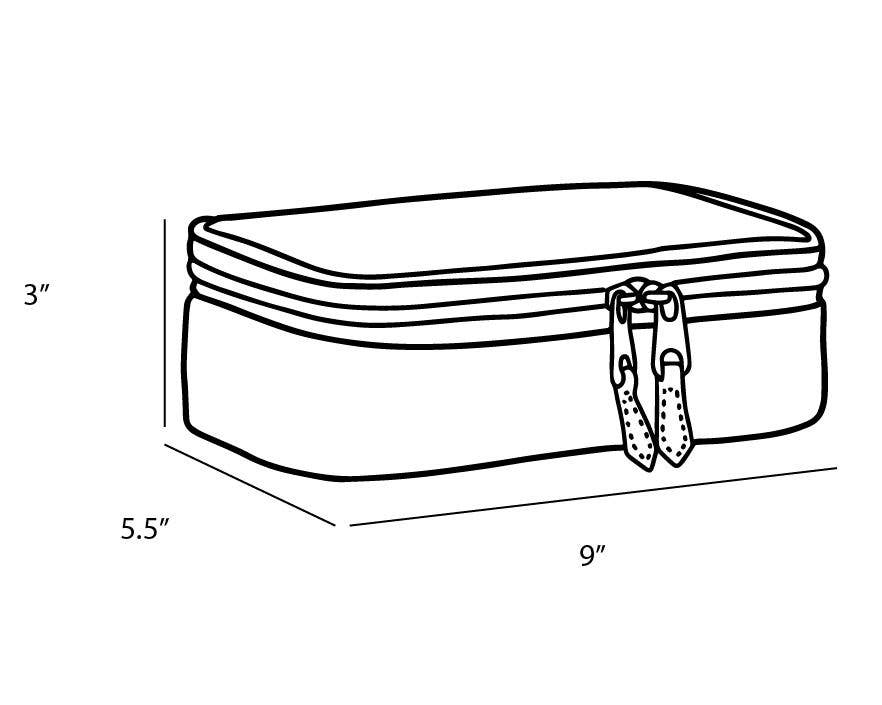 Boulevard - Wholesale Makeup/Cosmetic Bag - "Milly" Makeup Case (Personalizable)6