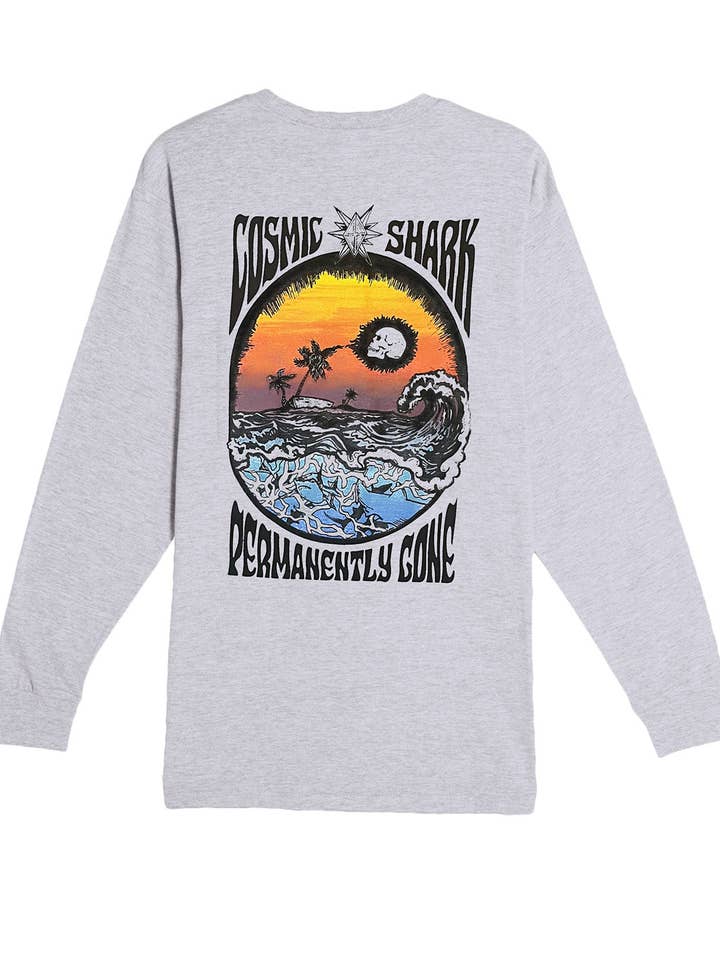 Permanently Gone Long Sleeve for wholesale by Cosmic Shark Clothing