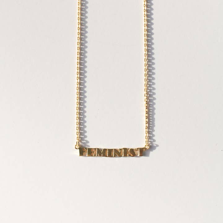 Rover & Kin - Wholesale Pendant/Charm Necklace - FEMINIST Necklace