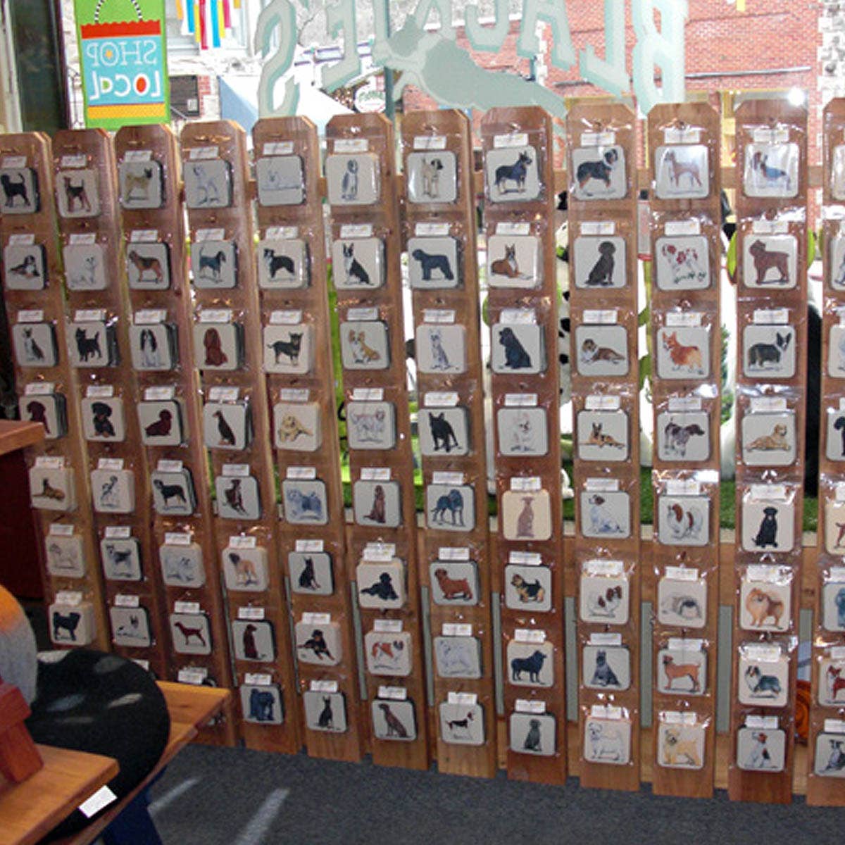 Zeppa Studios - Wholesale Coasters - Dachshund Red Beverage Coasters2