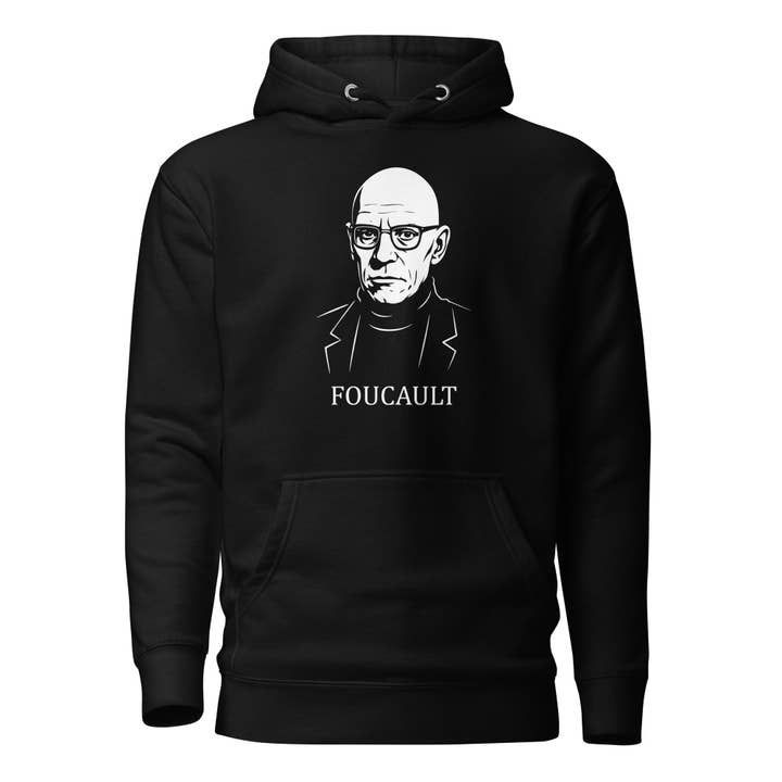 Foucault - Premium Hoodie for wholesale by The Philosopher's Shirt