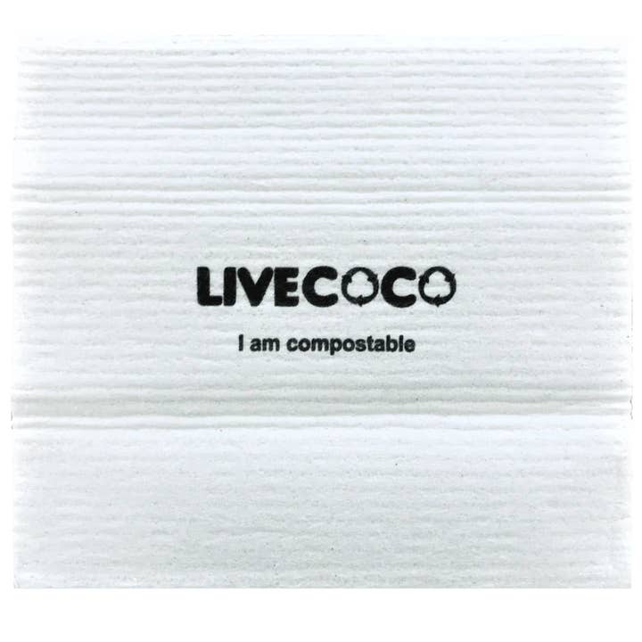 Compostable Cleaning Cloths (3 per pack) for wholesale by EcoVibe
