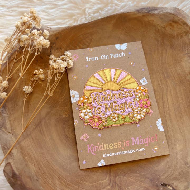 Kindness is Magic - Wholesale Patch - Vriendelijkheid is een magische Sunshine7