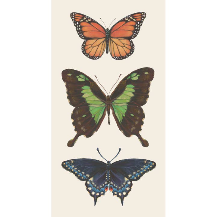 Butterfly Guest Napkin for wholesale by Hester & Cook - Stationery