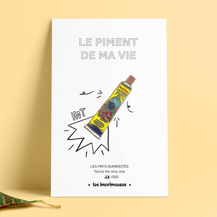 Pin's - Harissa - The Spice of My Life for wholesale by LES IMPRIMEUSES