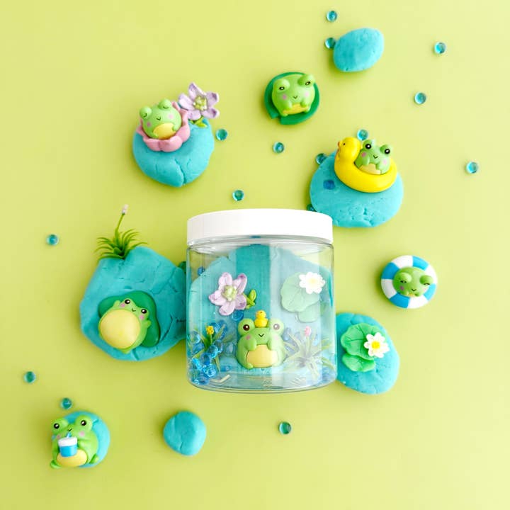 Earth Grown KidDoughs (KidDoughs by EGKD) - Wholesale Putty/Slime - Kids - Pond Pals Mini Dough-to-Go0