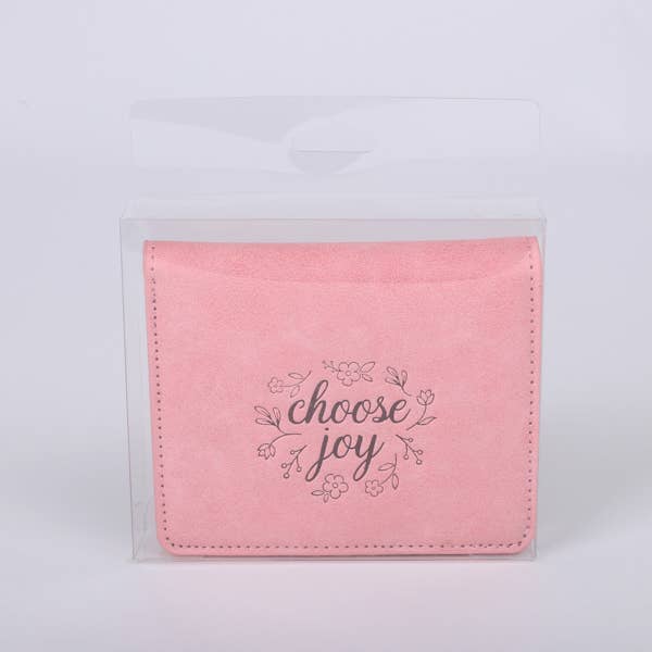 Swanson Christian Products - Wholesale Wallet - Women's - Wallet Pu Women'S Choose Joy Pink1