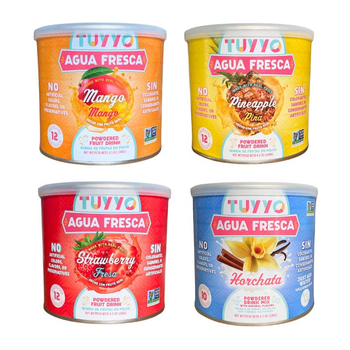 Agua Fresca Variety 4 Pack and other Purchase Wholesale agua engarrafada. Free Returns & Net 60 Terms on Faire trending on Faire.