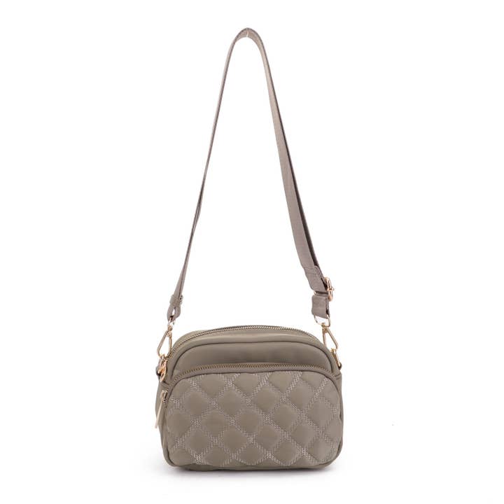 MiMi Wholesale - Wholesale Crossbody Bag - Women's - DJ25764N-6 Angela Quilted Crossbody Bag9