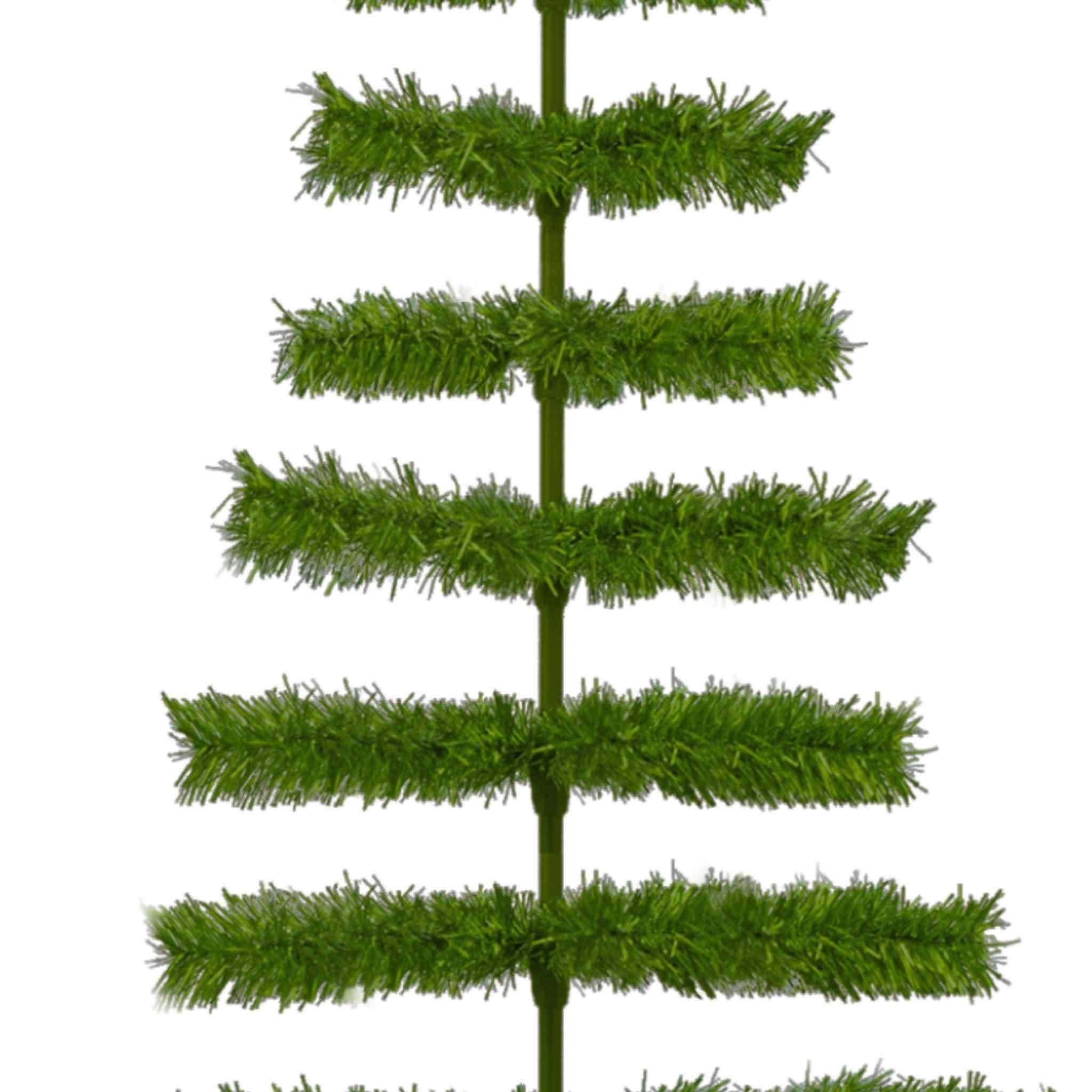 Lee Display - Wholesale Christmas Decoration - Alpine Green Tinsel Christmas Tree16