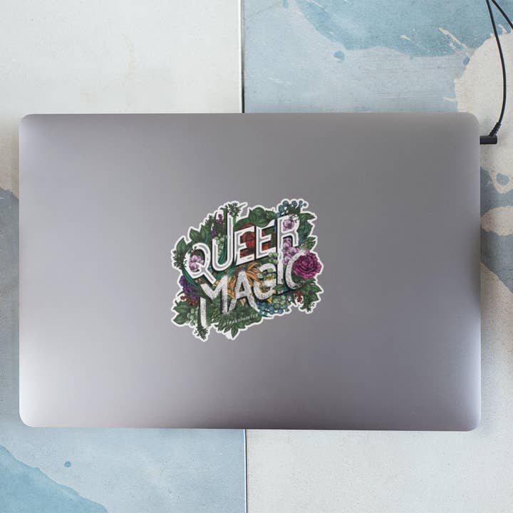 Transpainter - Wholesale Sticker - Queer Magic Sticker | LGBTQ+ Pride Bumper Stickers