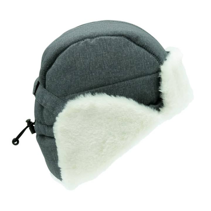 Jan & Jul - Wholesale Trapper/Bomber Hat - Kids - Heather Grey | Toasty-Dry Trapper Hat