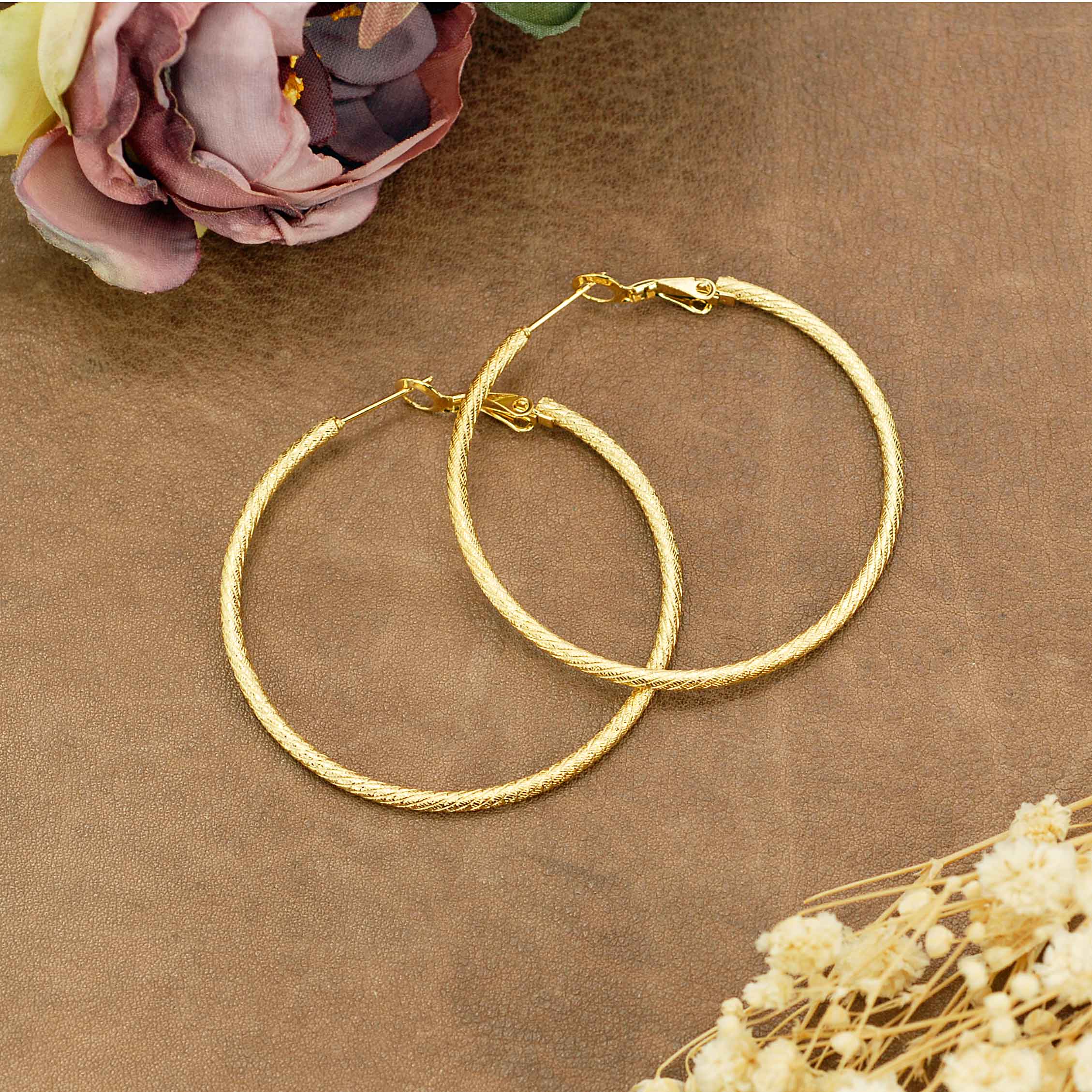 Merveilles du Monde - Wholesale Jewelry Set - Set of 16 pairs of stainless steel hoop earrings8