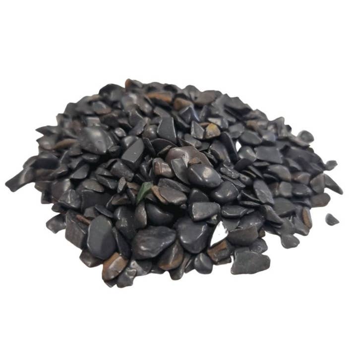 Black Tourmaline Gemstone Chips Bulk - 1KG for wholesale by Ancient Wisdom