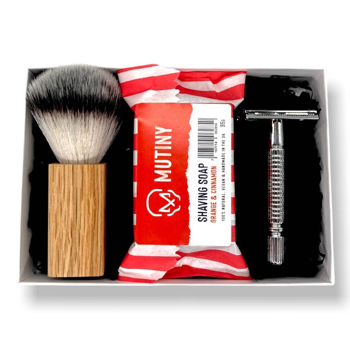 Caja Mutiny - Canela y naranja para venta al por mayor de Mutiny Shaving