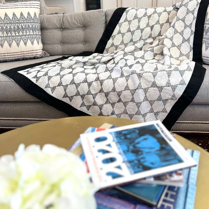 New York Cotton Kantha Throw Quilt for wholesale on Faire3