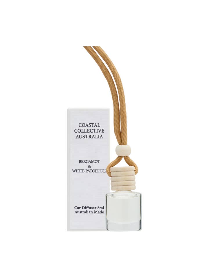BERGAMOT & WHITE PATCHOULI Autodiffusor voor wholesale door Coastal Collective Australia