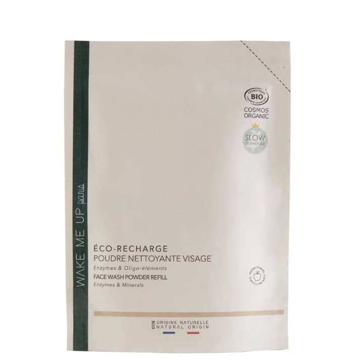 Wake Me Up.paris – Limpador facial por atacado – Pó de Limpeza Facial Enzimático ECO RECHARGE1