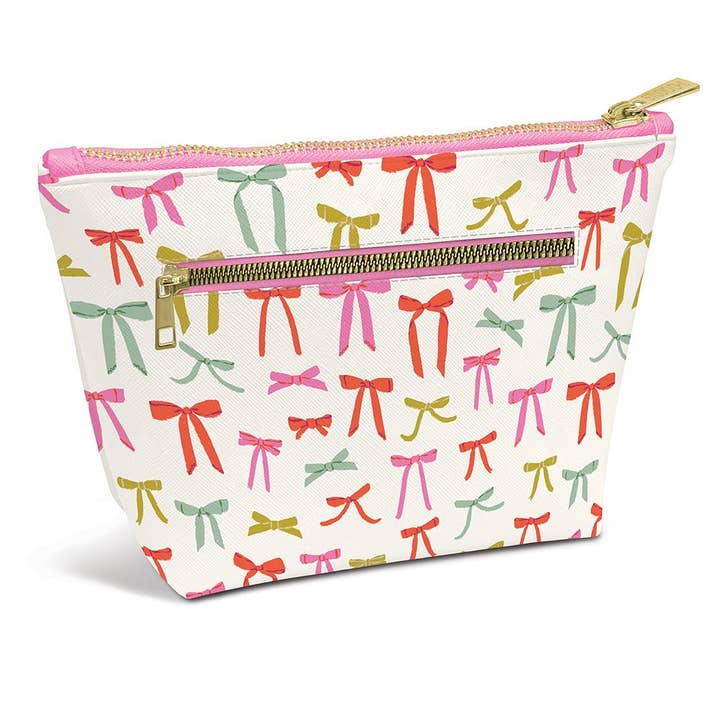 Studio Oh! - Wholesale Makeup/Cosmetic Bag - Put a Bow on It Clutch Cosmetic Pouch1