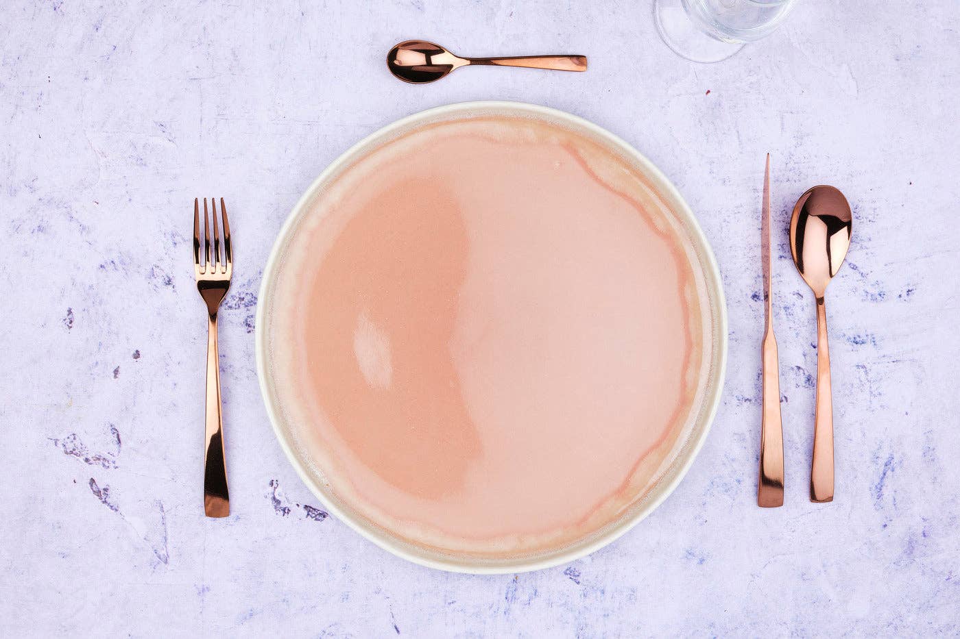 Björn - Venta al por mayor Juego de cubiertos - Juego de cubiertos Oglu de 24 piezas, color cobre1