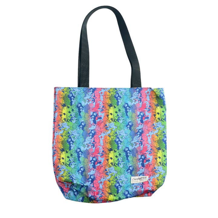 Cat Nap Canvas Shopping Tote for wholesale by Sipsey Wilder