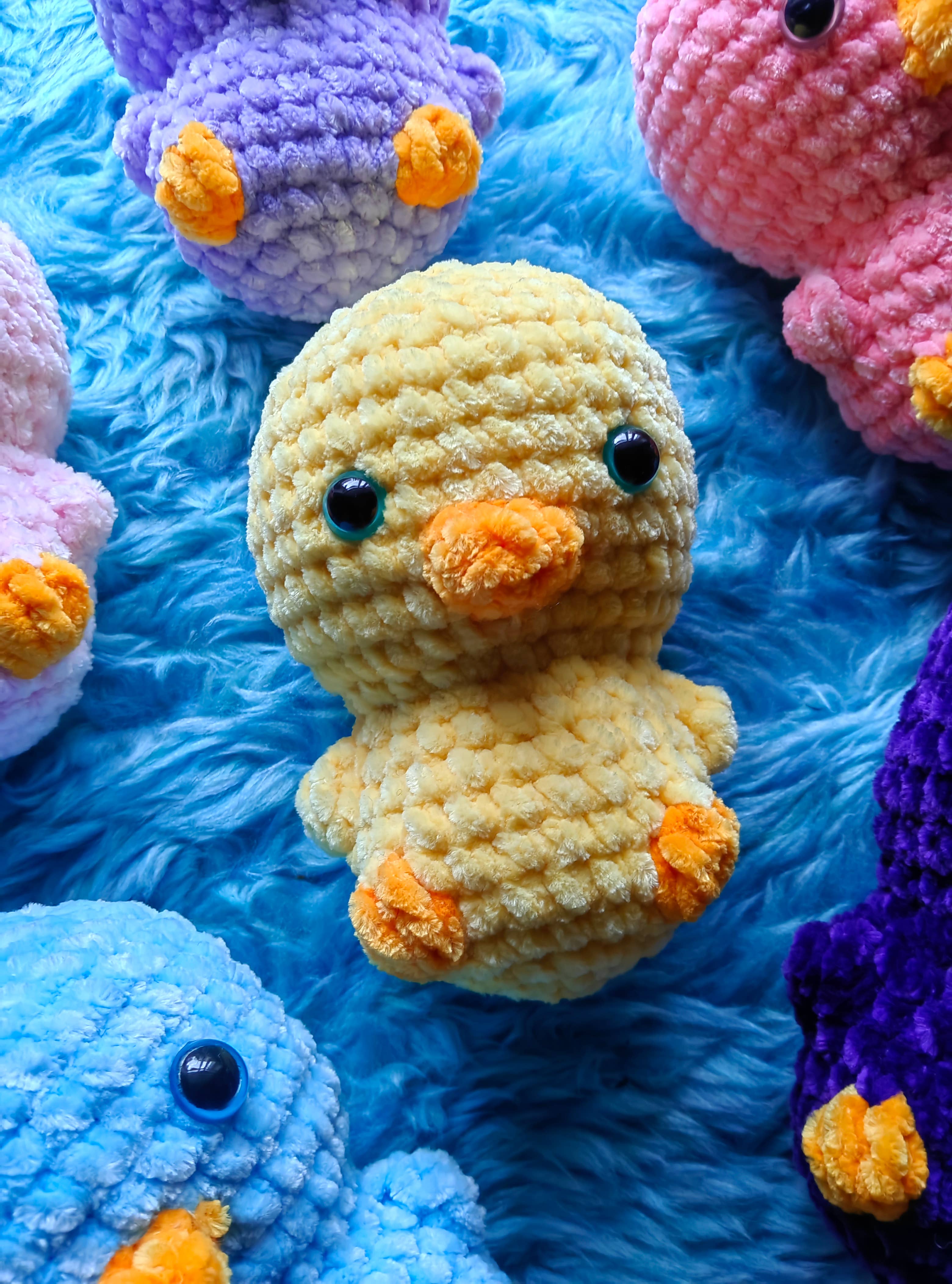 despinacrafting – Großhandel Kuschel-/Plüschtier – Kind & Baby – Gehäkeltes Amigurumi-Küken Plüschsamt-Spielzeug0