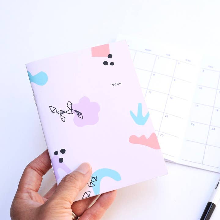 Dozi - Wholesale Planner - 2026 Small Monthly Planner - Playtime2