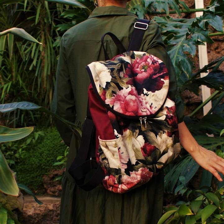 Manufaktura MMS - Wholesale Backpack - Women's - Backpack Rucksack / vegan backpack / red backpack3