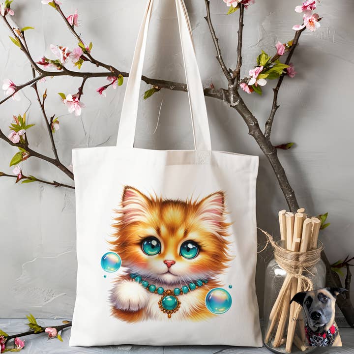 Storms Style - Wholesale Tote Bag - Women's - Kittens Tote Bag - Cat - 28 designs21
