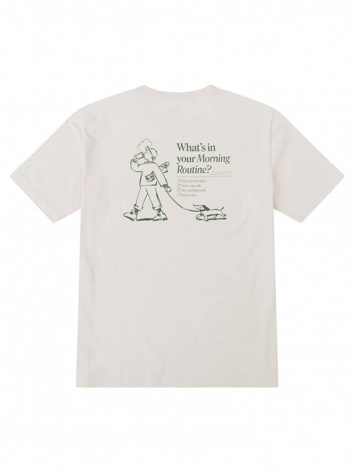 Robin - Wholesale Screen Printed T-Shirt - Unisex - Morning T-shirt0