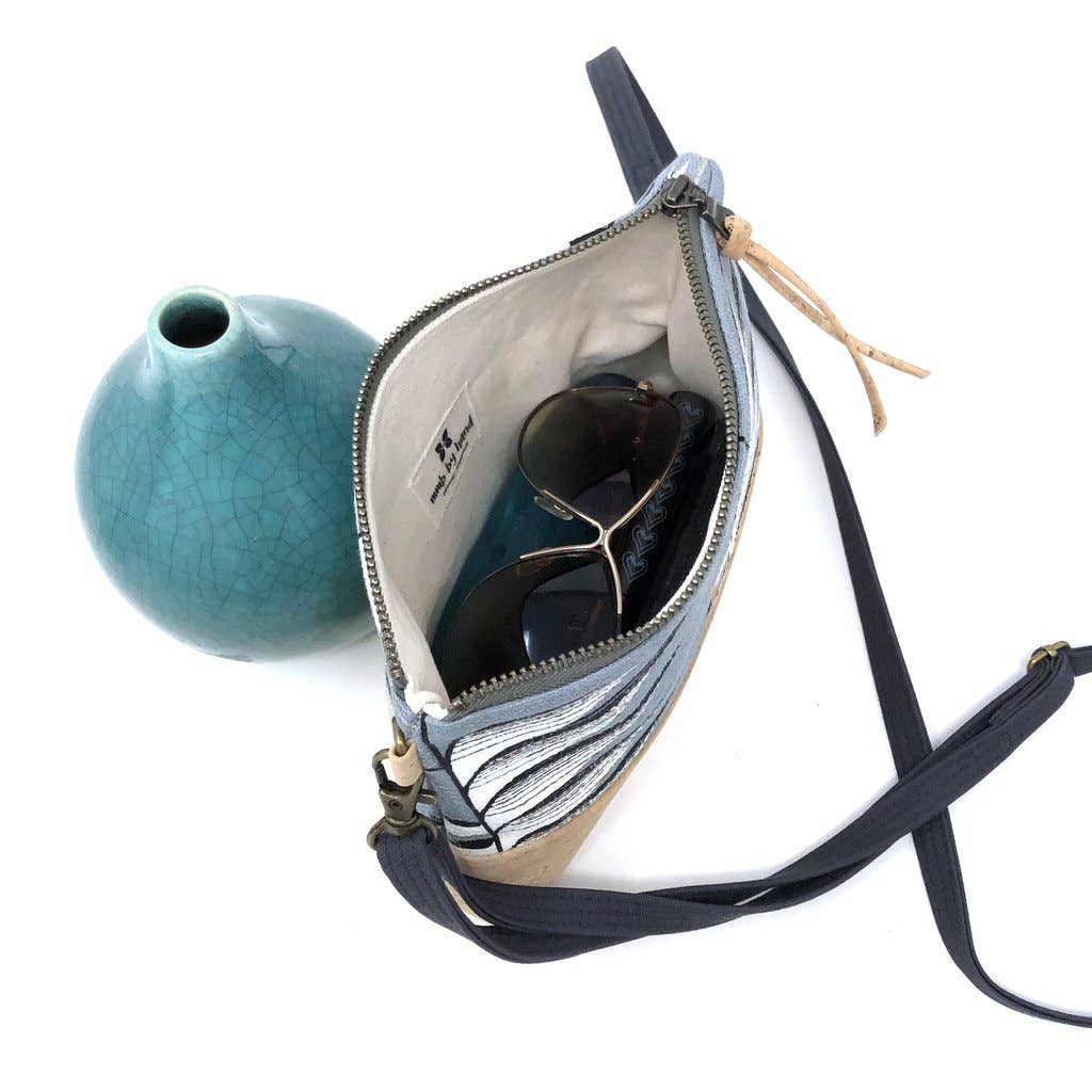 mmb by hand - Wholesale Crossbody Bag - Women's - Organic and Cork Mini Crossbody - Charley Harper Prints3