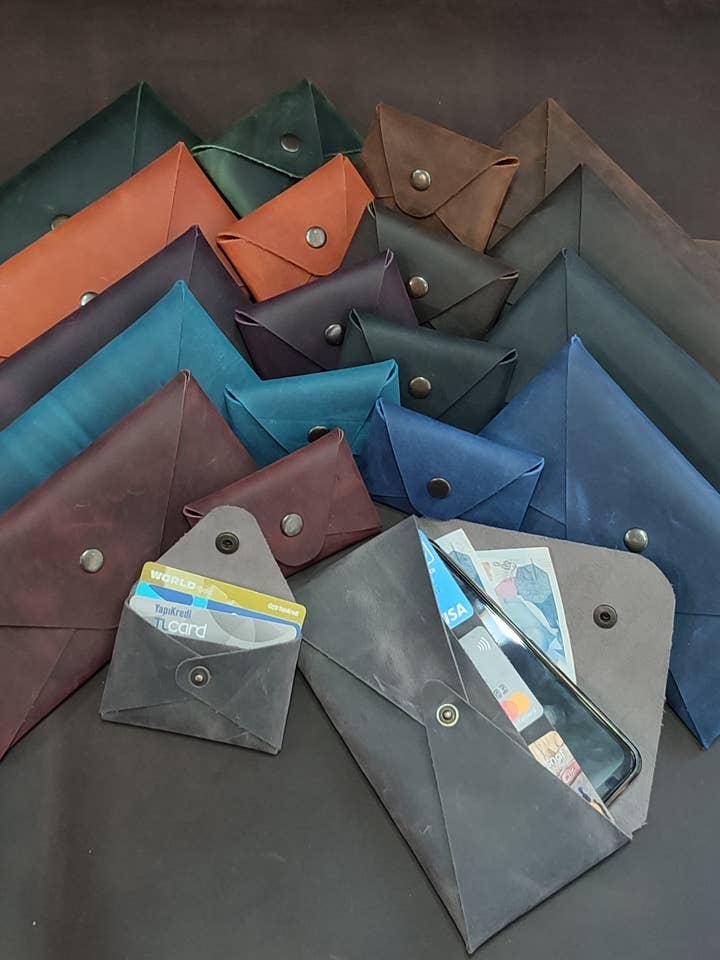 Envelope Duo Set for wholesale by Lillians Leather and Mercantile