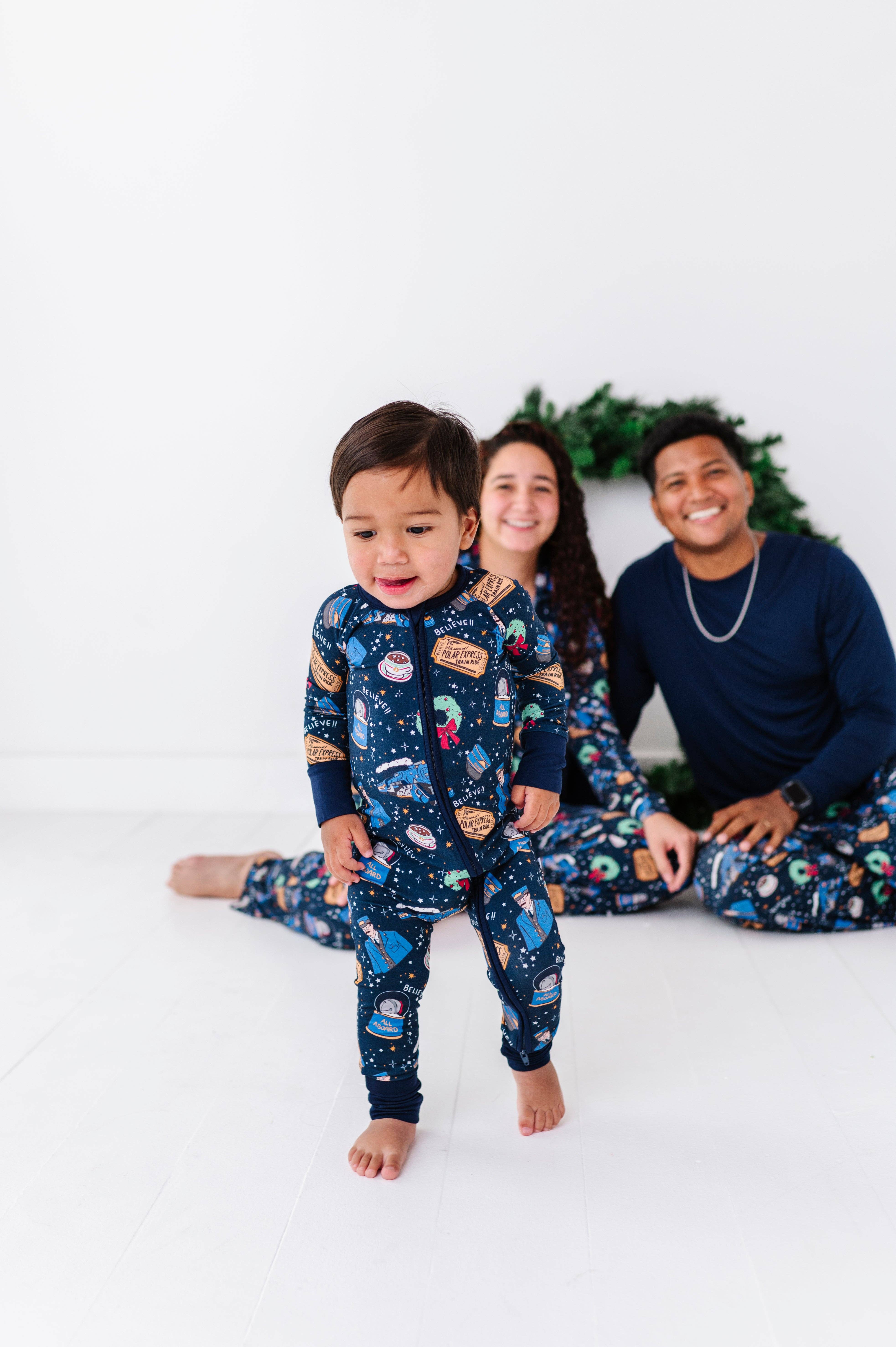 Kiki + Lulu - Vendita all'ingrosso Tutina - Neonati - Pigiama con Piedini Convertibili Hot Cocoa Express7