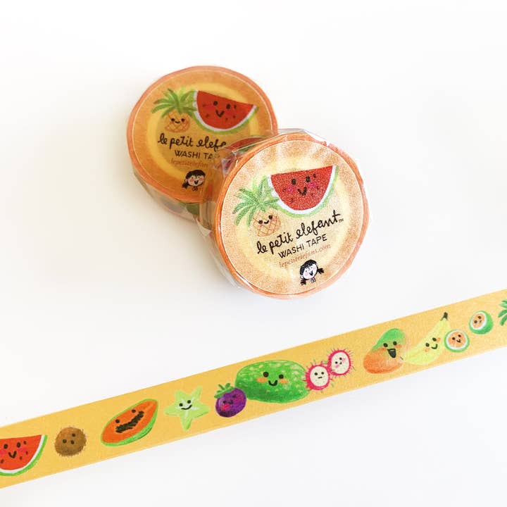 Le Petit Elefant - Wholesale Washi Tape - Tropical Fruit Washi Tape1