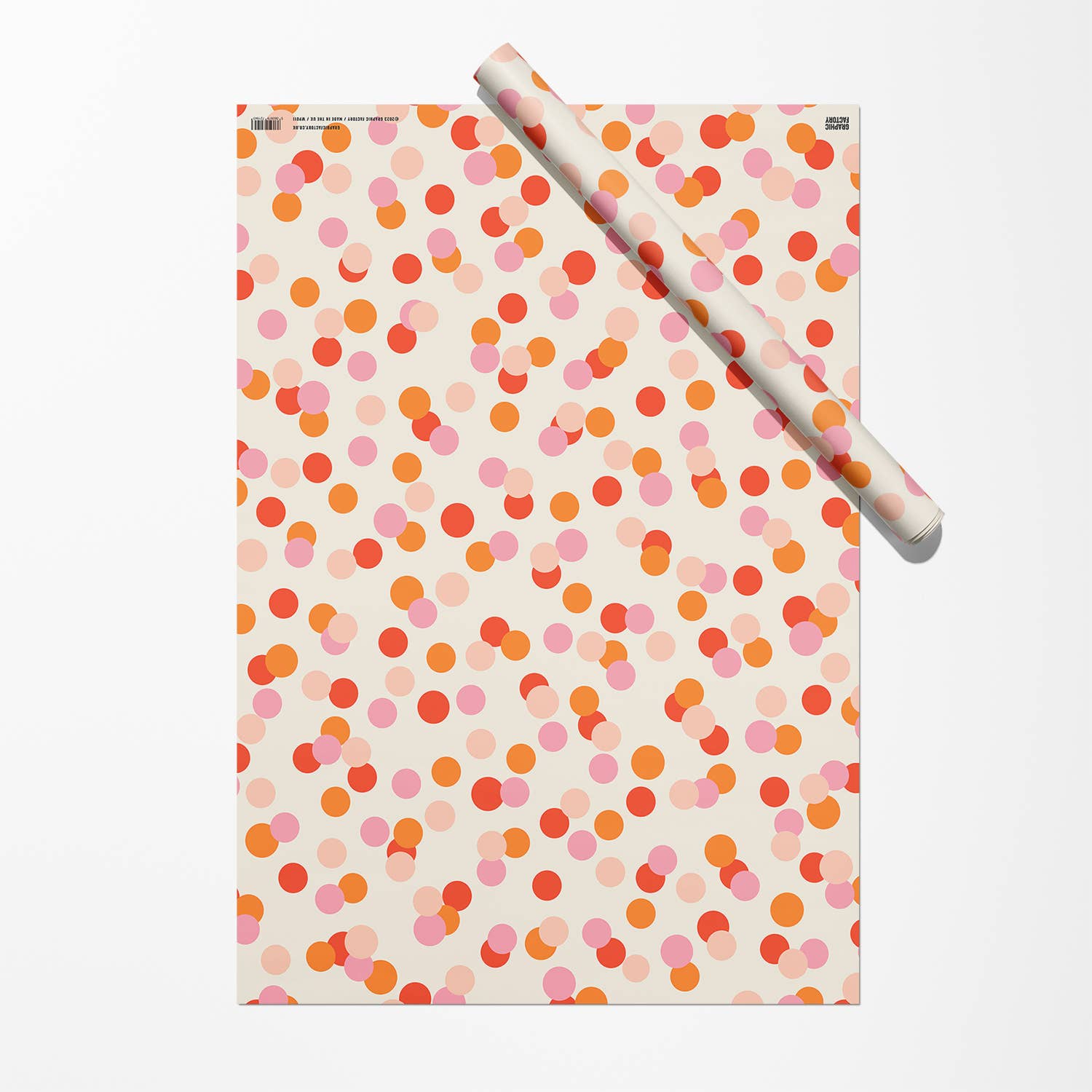 Graphic Factory - Wholesale Flat Wrap - Confetti Gift Wrap Sheet | Wrapping Paper | Craft Paper1