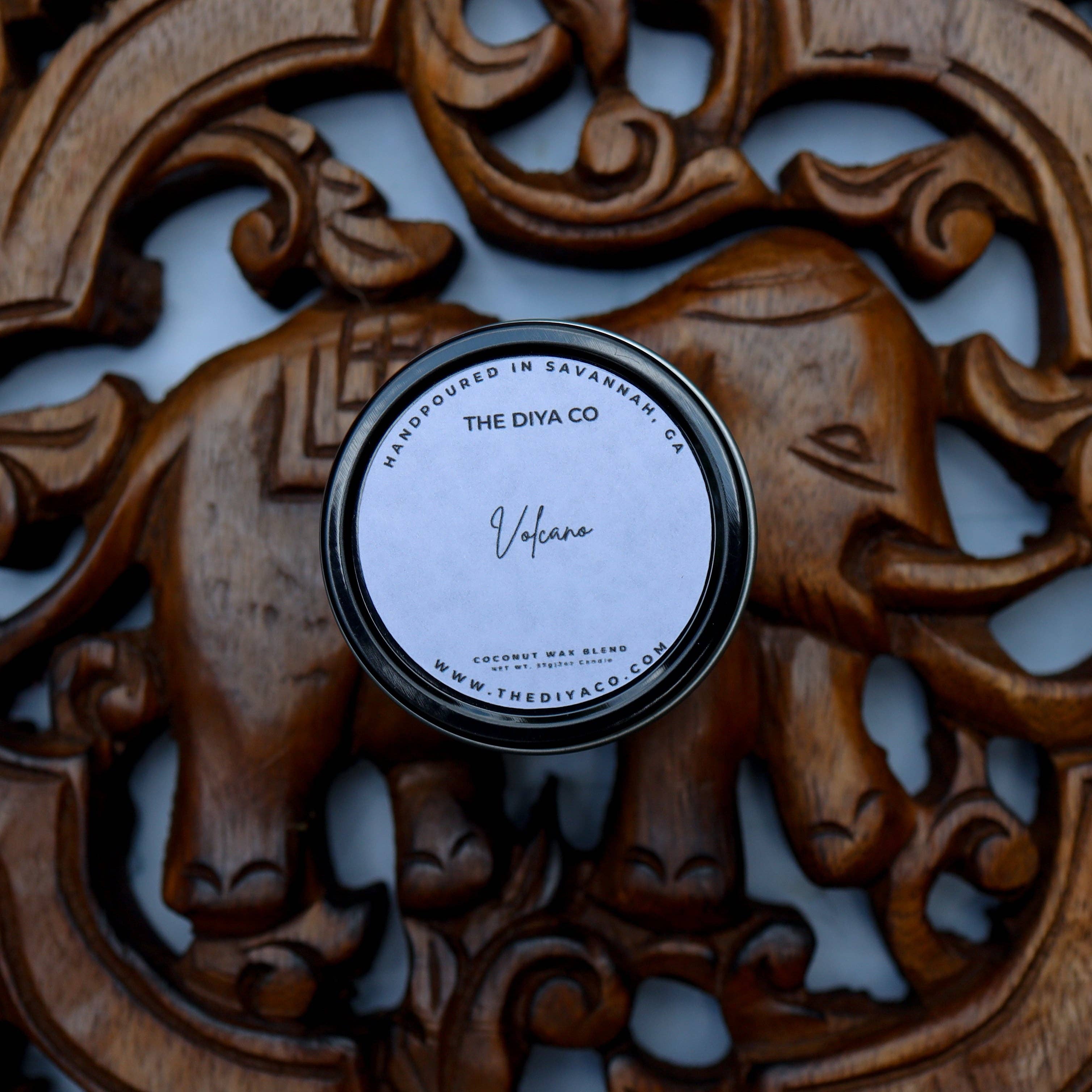 The Diya Co - Wholesale Travel Candles - Mini Tin 2oz Candle |Best Selling Scents |Coconut Soy Wax20